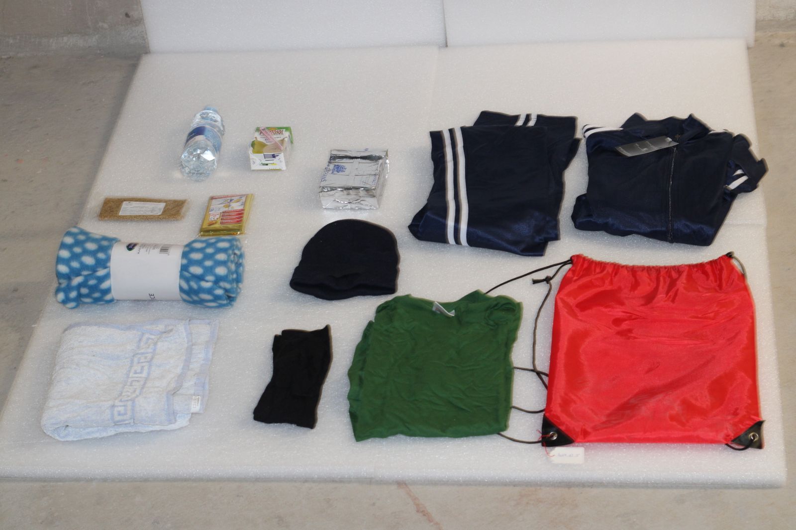 Kit de survie de l'Aquarius