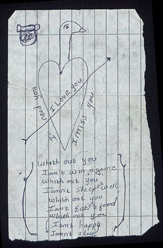 Lettre d'amour écrite par un passager de l'Aquarius