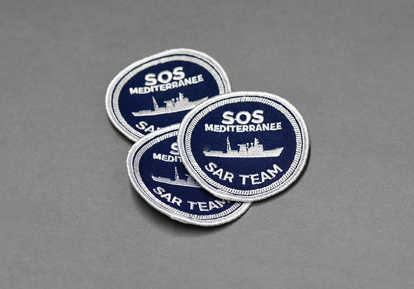 Ecusson de la SAR Team de SOS MEDITERRANEE