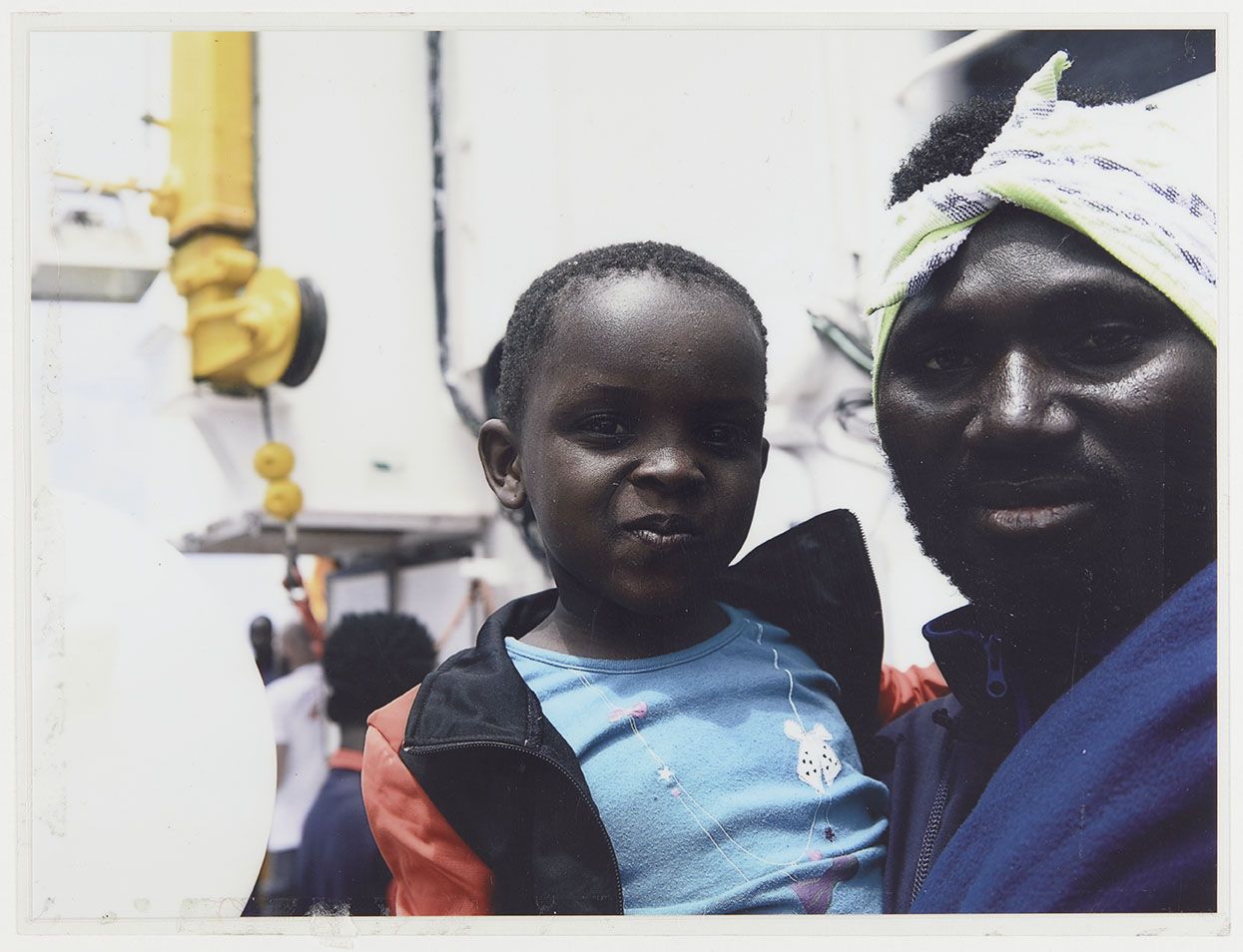 "Enfant au polo bleu" (titre factice"