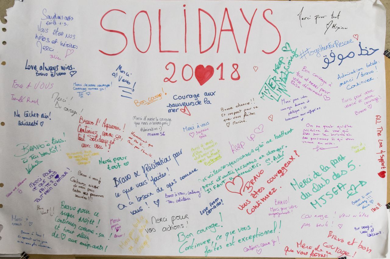 Soutien des festivaliers de Solidays 2018 (titre factice)