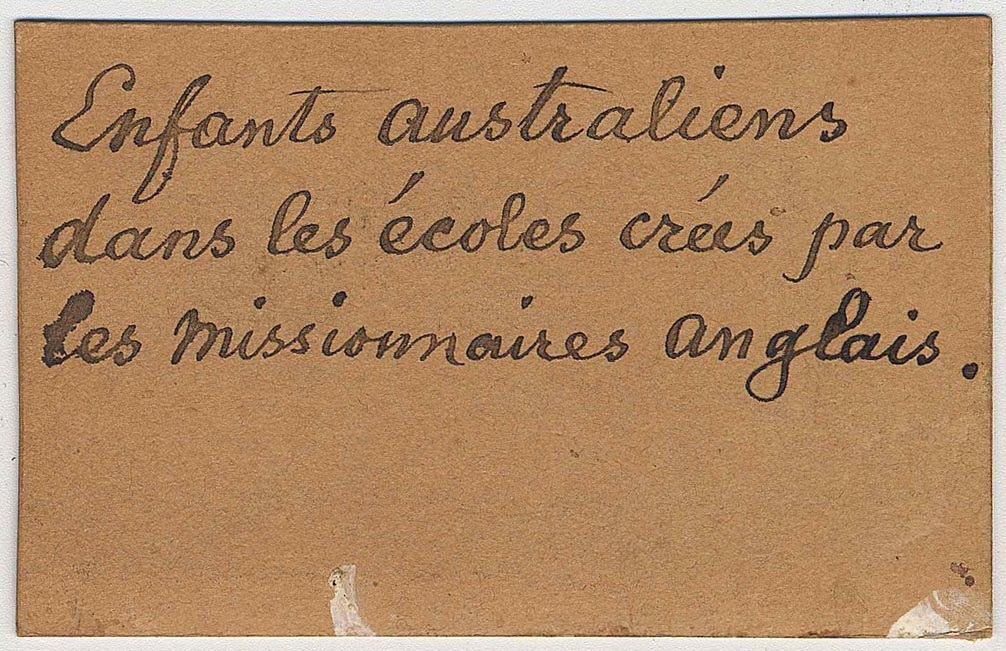 Enfants aborigènes d'Australie ; Aboriginal piccaninnies