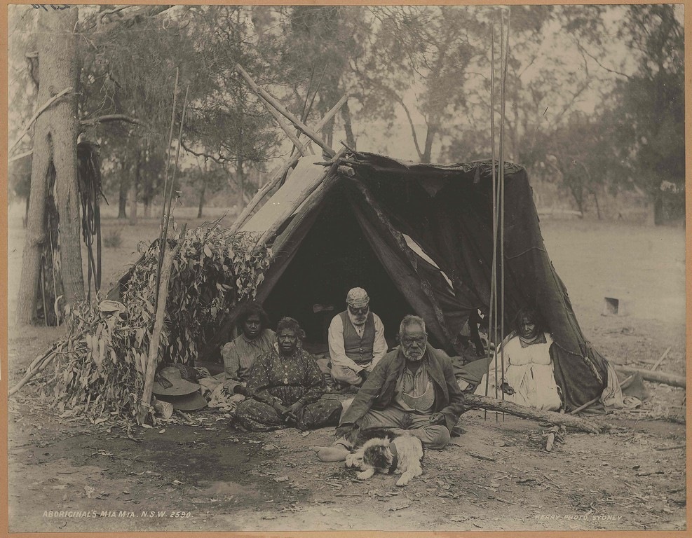 Aboriginal's mia mia New South Wales