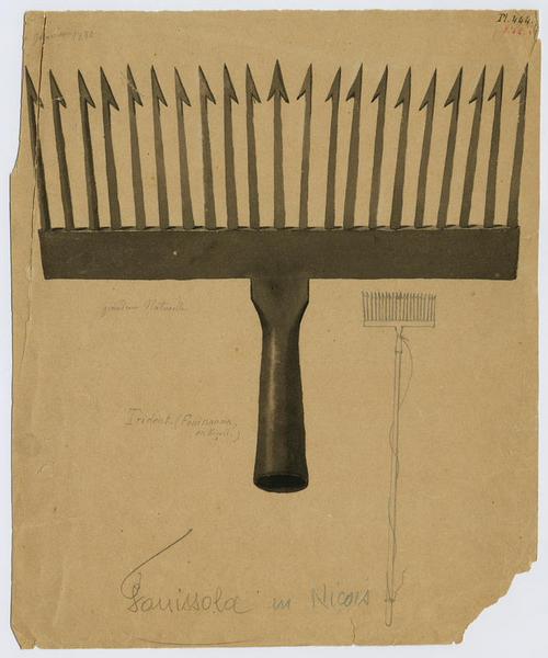 trident ; objet de pêche