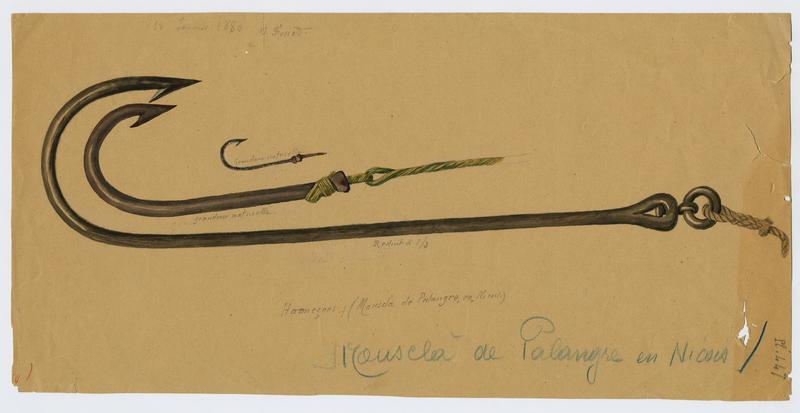 hameçon ; objet de pêche