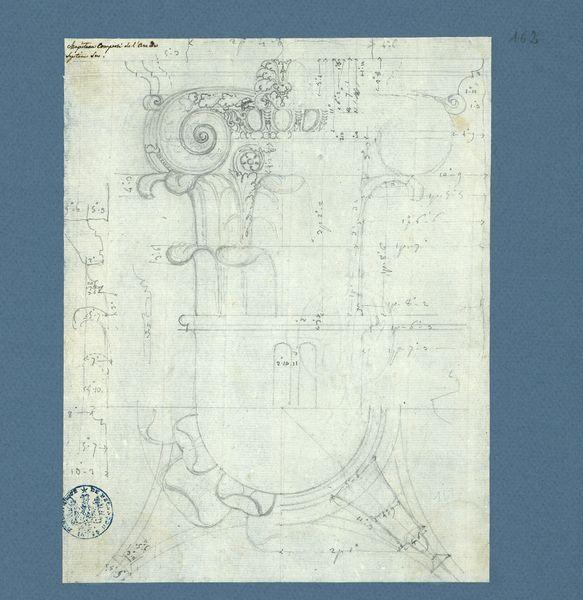 Chapiteau composé de l'arc de Septime Sévère