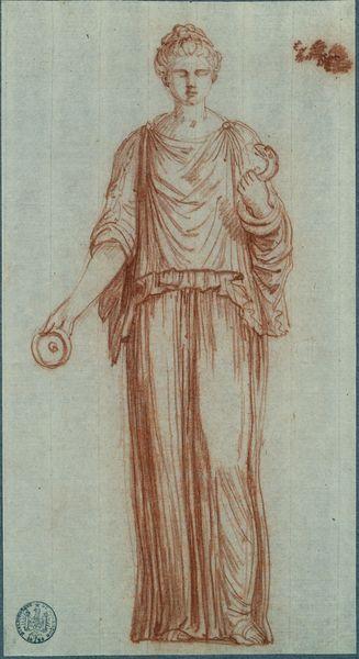 Figure féminine à l'antique, dite Hygie