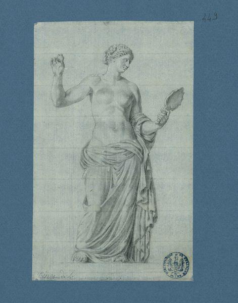 Vénus d'Arles dans sa main gauche elle tient un miroir