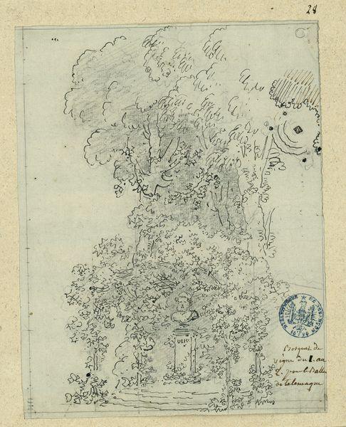 Bosquet de vigne pour Télémaque, ballet de Pierre Gardel créé à l'opéra le 23 février 1790