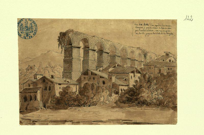 Aqueduc de Jouy-aux-Arches (Moselle) : vues perspectives