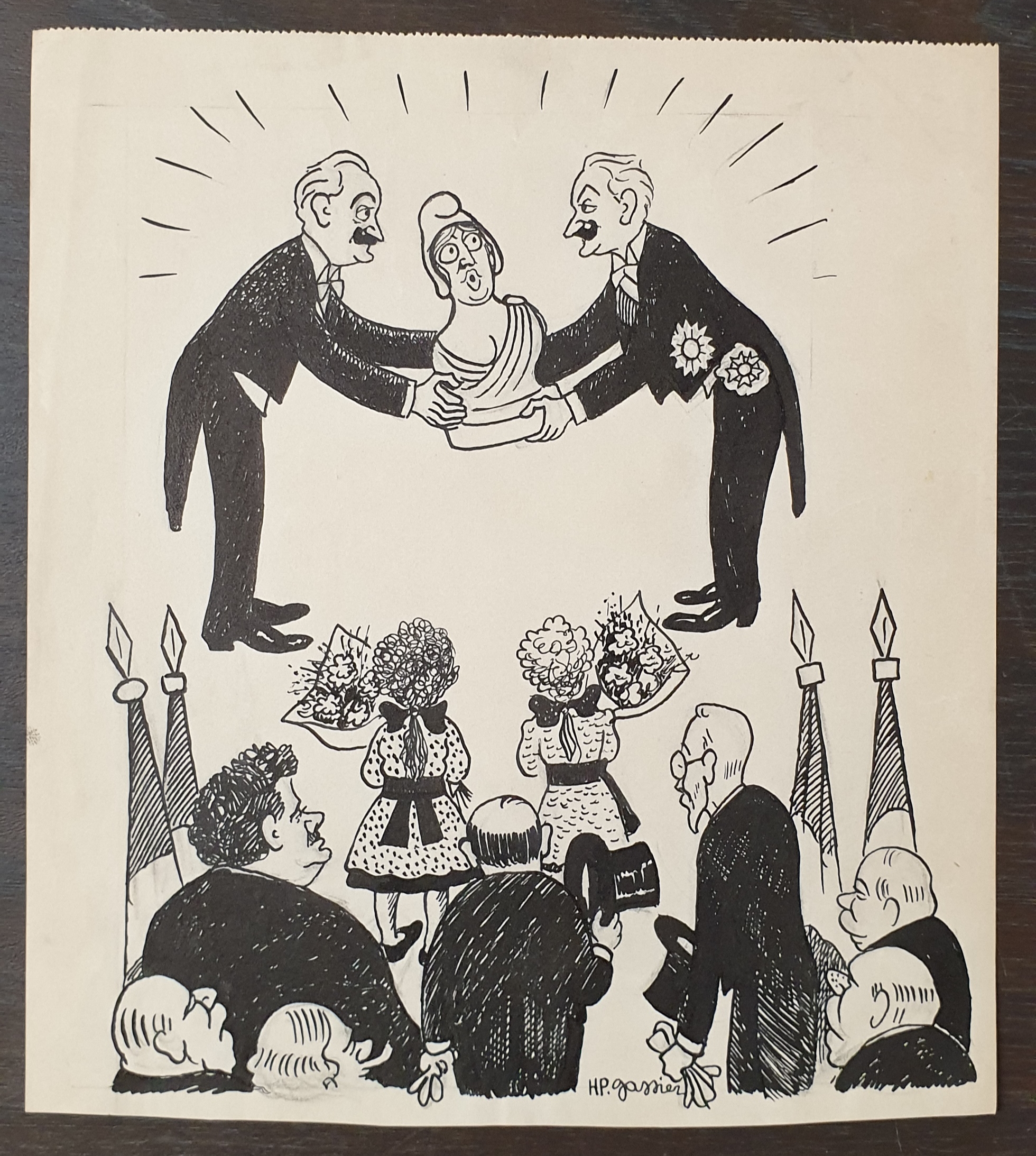 Albert Lebrun  passe la République (titre factice)