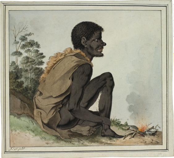 Homme de la Terre de Diémen (Tasmanie)