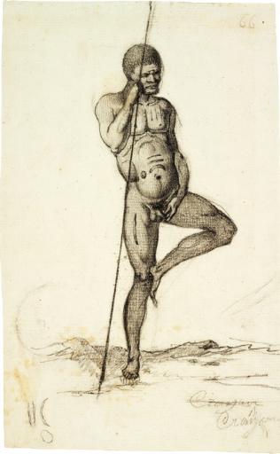 Homme de la Terre de Diémen (Tasmanie)