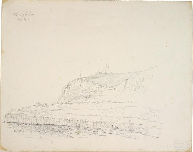 Pêcherie sur la plage du Havre