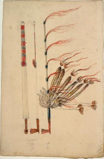 Pipes indiennes du Missouri et de l'Illinois