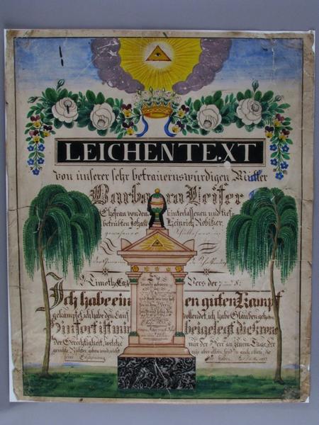 LEICHENTEXT (titre inscrit)