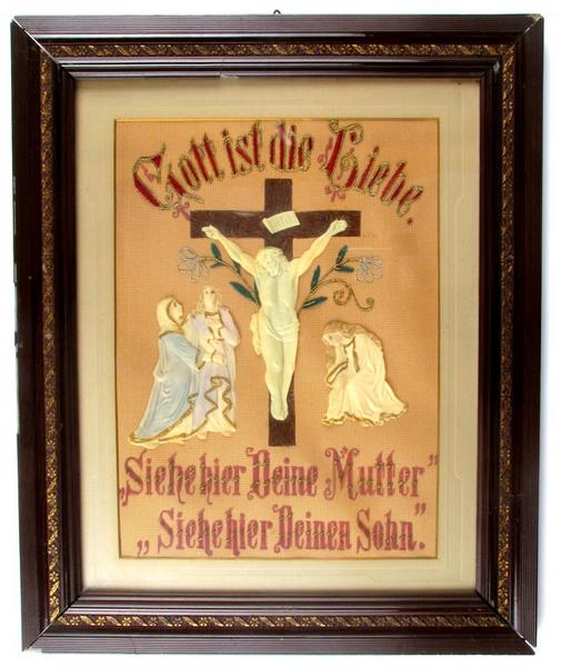 Gott ist die Liebe. (titre inscrit)