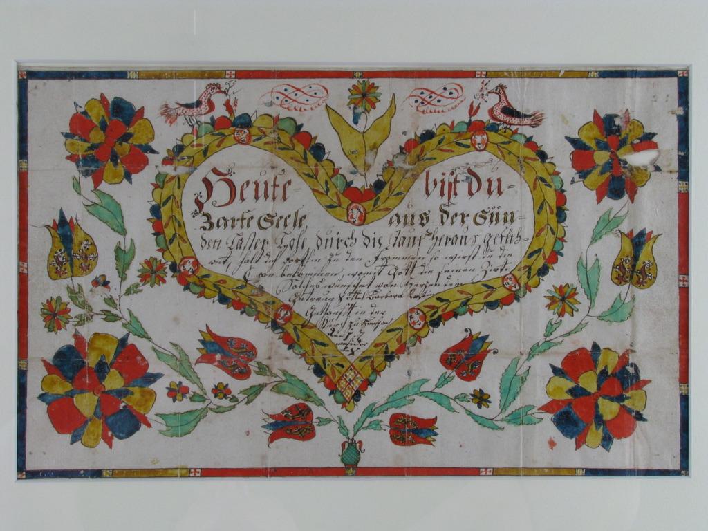 souhaite de baptême, Hunspach, 1802 (titre factice)
