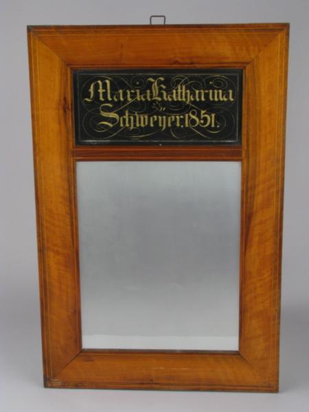 Maria Katharina Schweÿer. 1851. (titre inscrit)