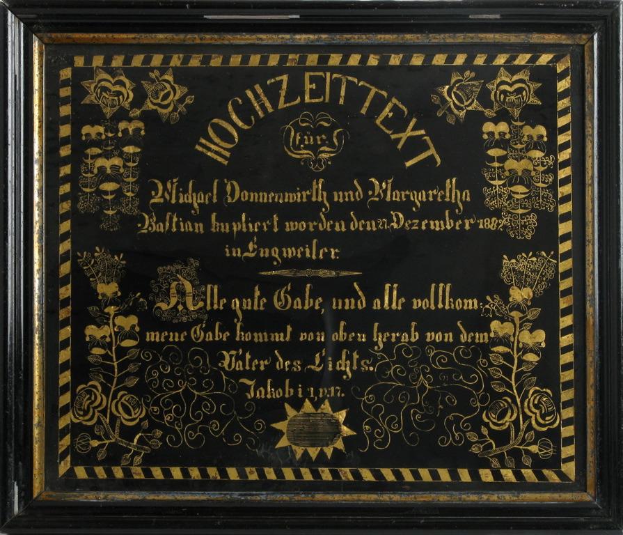 HOCHZEITTEXT (titre inscrit)