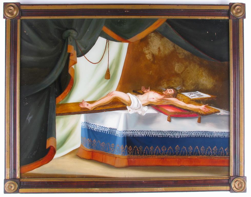 Le Christ couché sur la Croix (titre inscrit)