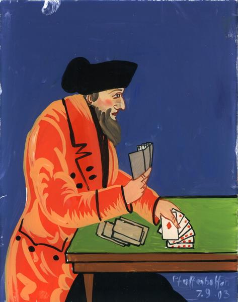 Le joueur de cartes (titre factice)