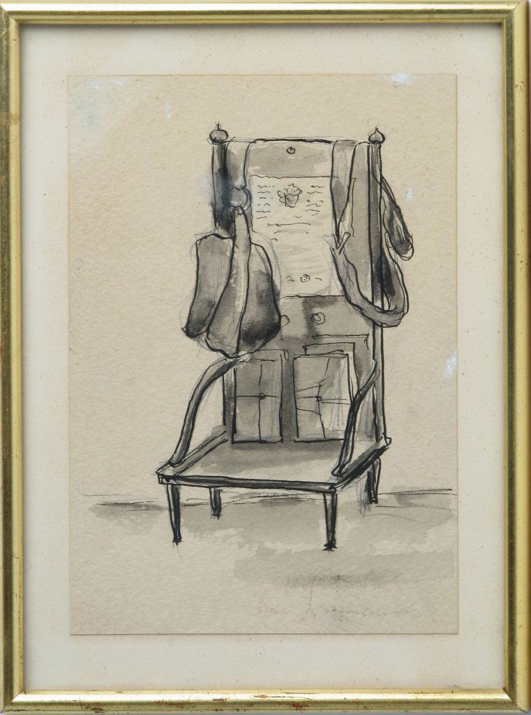 Hotte de colporteurs (titre inscrit, au verso)