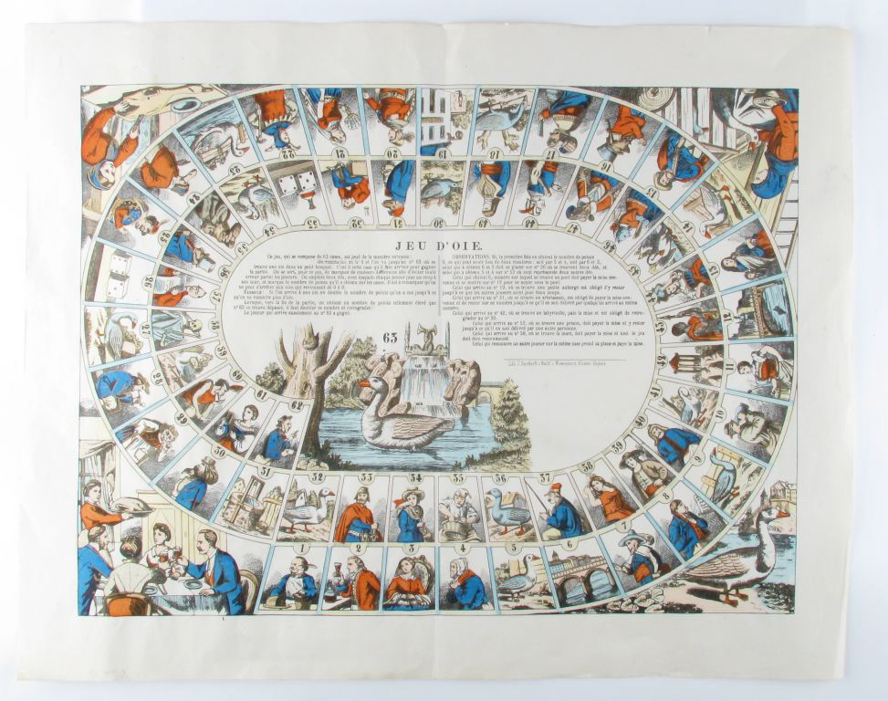 JEU D’OIE. (titre inscrit)