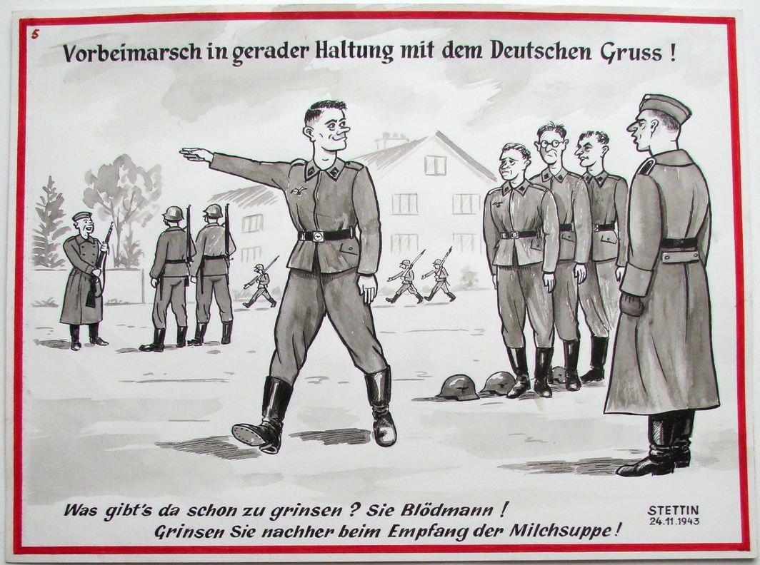 souvenir illustré d'incorporation n°5 (recopié), par Louis Klauth (titre factice)