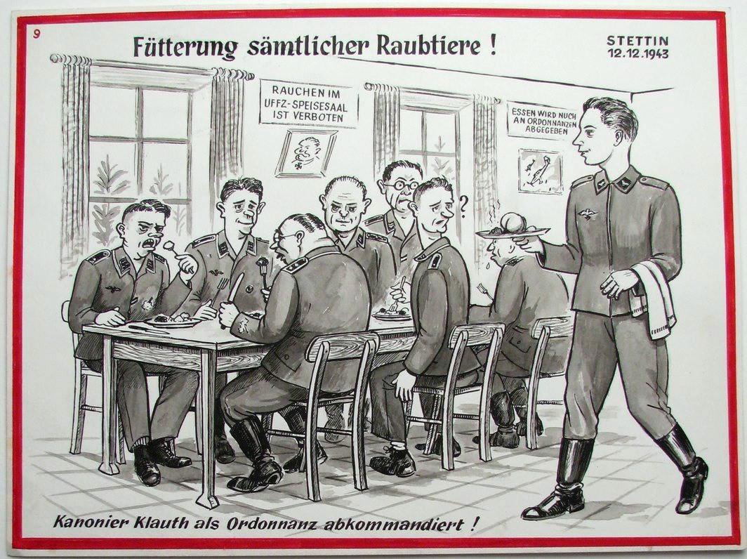 souvenir illustré d'incorporation n°9 (recopié), par Louis Klauth (titre factice)