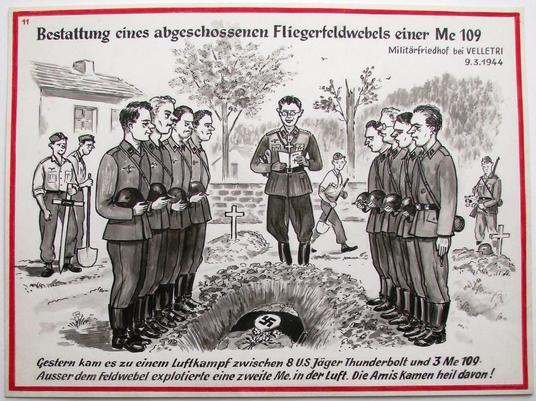 souvenir illustré d'incorporation n°11 (recopié), par Louis Klauth (titre factice)