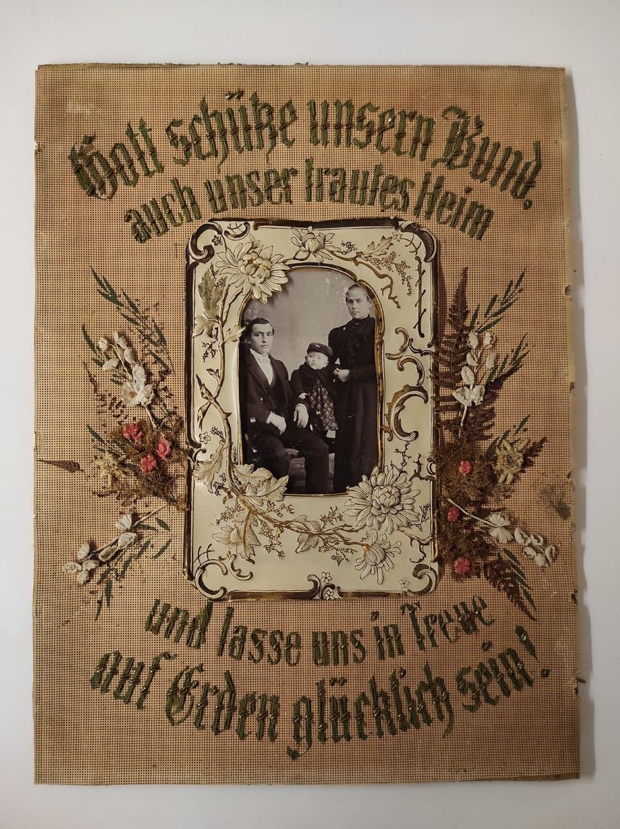 Gott schüsse unsern Bund auch unser trautes Heim (titre inscrit)
