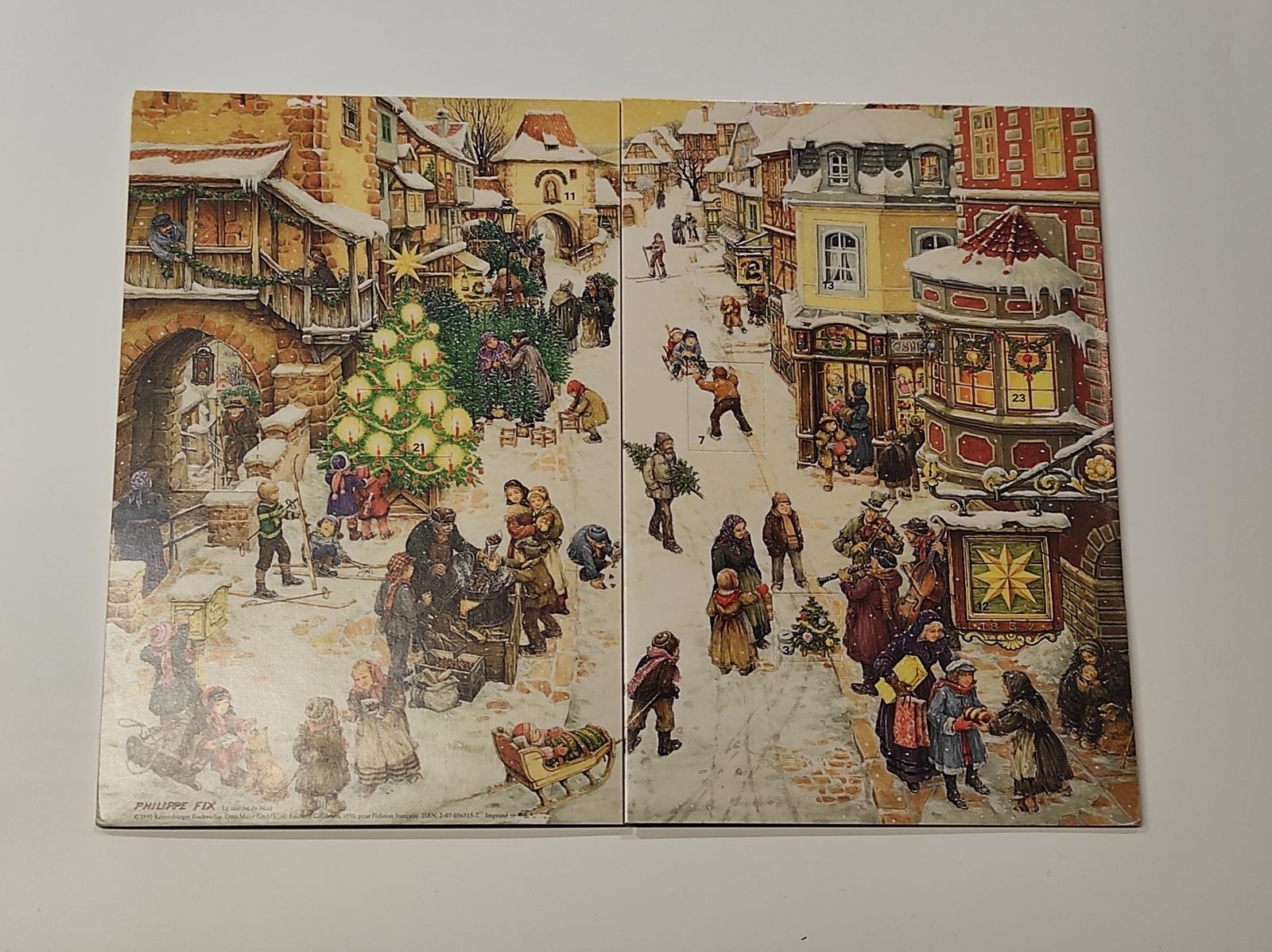 Le marché de Noël (titre inscrit)
