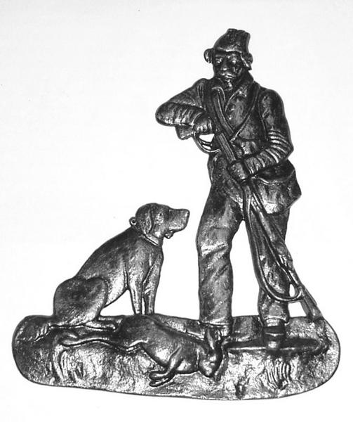 Chasseur, chien et lièvre (titre d'usage)
