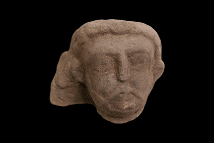 Fragment d’un groupe de Jupiter cavalier terrassant un géant anguipède