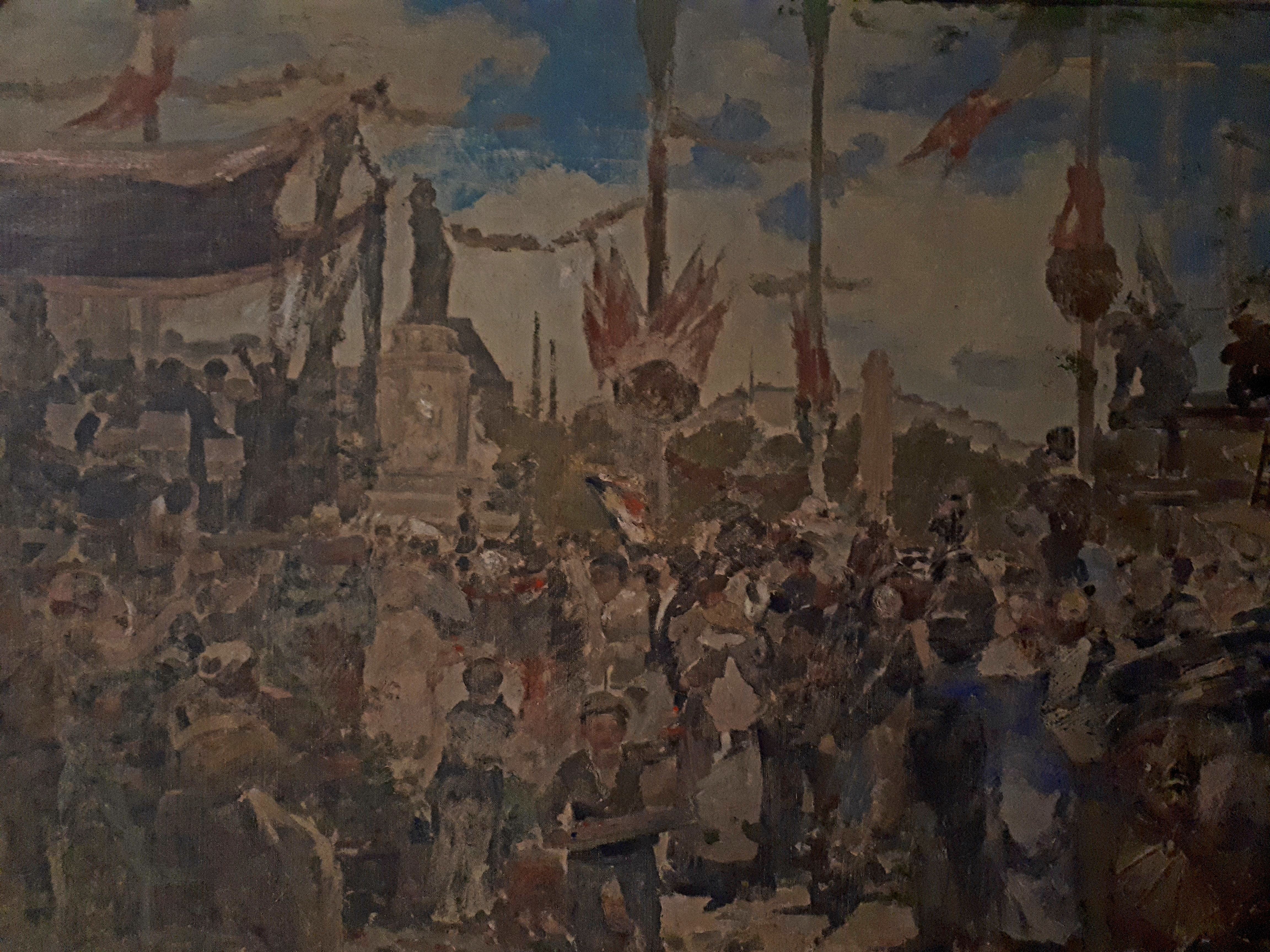Esquisse pour La fête nationale du 14 juillet 1880