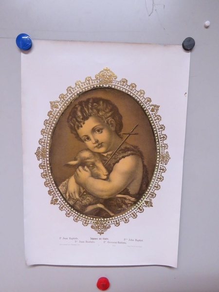 St. Jean-Baptiste. (titre inscrit, français, allemand, anglais, espagnol, italien)