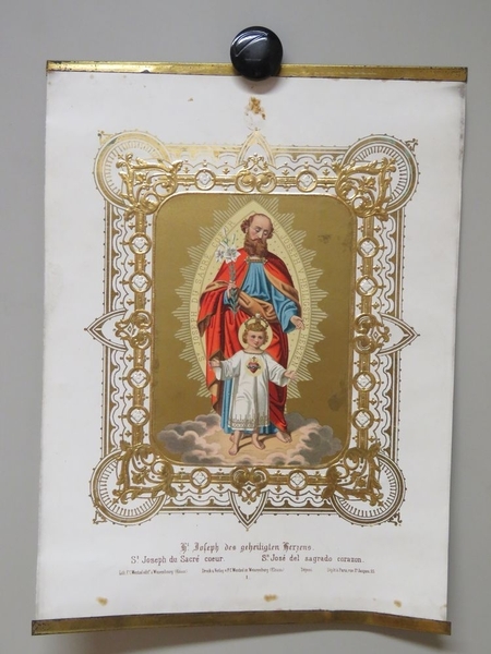St. Joseph du Sacré coeur. (titre inscrit, allemand, français, espagnol)