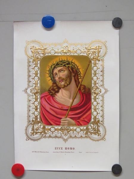 Ecce Homo. (titre inscrit, latin)