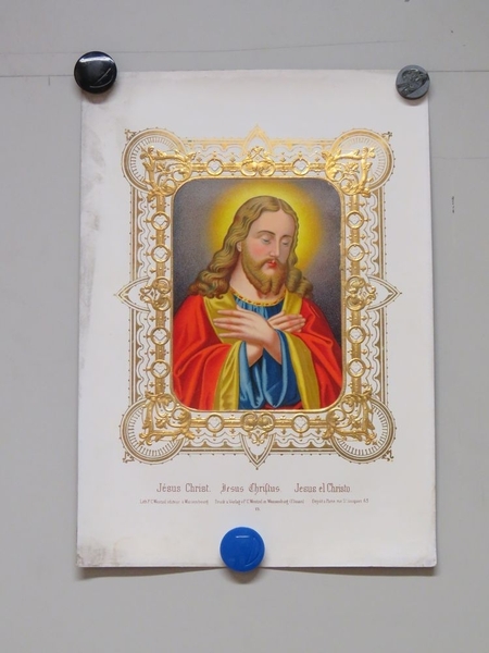 Jésus Christ. (titre inscrit, français, allemand, espagnol)
