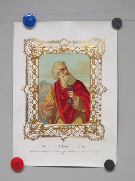 St. Pierre. (titre inscrit, français, allemand, espagnol)