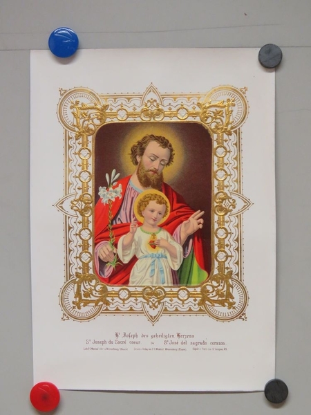 St. Joseph du Sacré coeur. (titre inscrit, allemand, français, espagnol)
