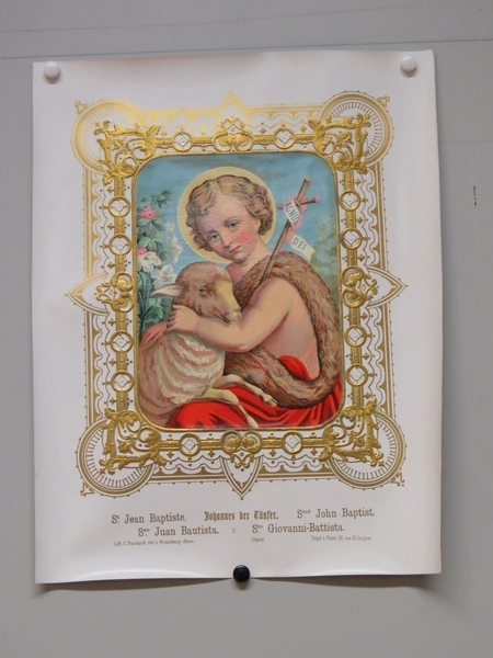 St. Jean-Baptiste. (titre inscrit, français, allemand, anglais, espagnol, italien)