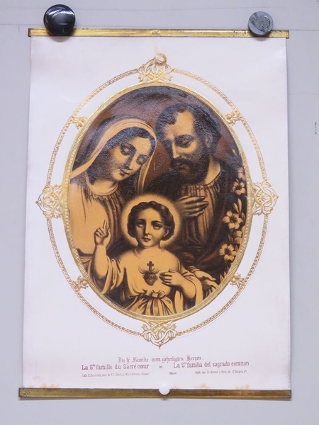 La Ste. famille du Sacré coeur. (titre inscrit, français, allemand, espagnol)