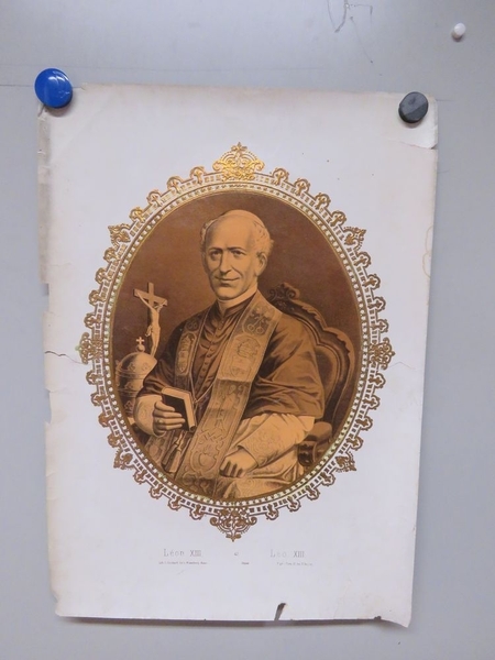 Léon XIII. (titre inscrit, français, espagnol)