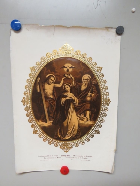 Couronnement de la Ste. Vierge. (titre inscrit, français, allemand, anglais, espagnol, italien)