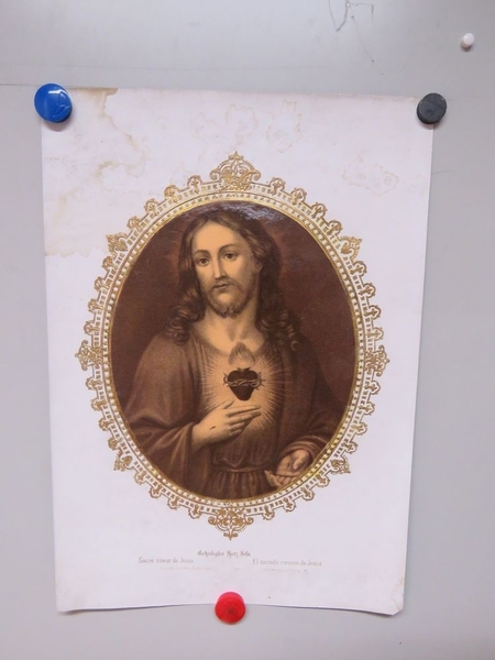 Sacré coeur de Jésus. (titre inscrit, français, allemand, anglais, espagnol, italien)