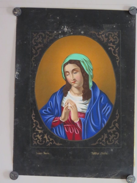 Sainte Marie. (titre inscrit, français, allemand)