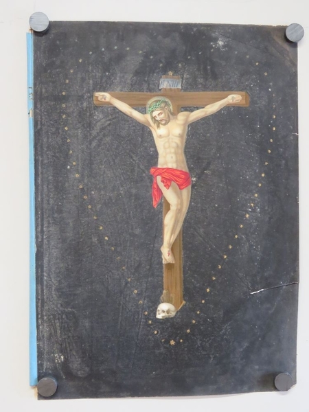 Christ en croix (titre factice)