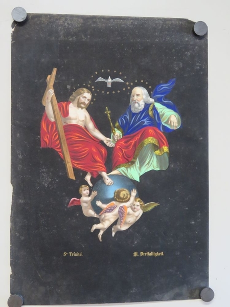 Ste Trinité. (titre inscrit français, allemand)